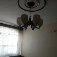 لوستر بدنه چوبی 3و6 شاخه|لوستر و چراغ آویز|پردیس, فاز ۱|دیوار