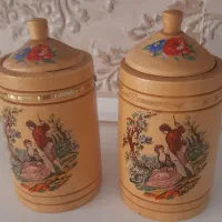 ظرف ادویه چوبی