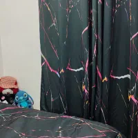 ست روتختی ی نفره و پرده