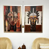 ۲عدد تابلو نقاشی