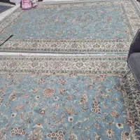 فرش آبی آسمانی