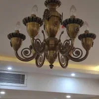 لوستر برنجی|لوستر و چراغ آویز|تهران, یوسف‌آباد|دیوار