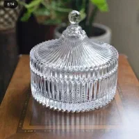 بیسکویت خوری کریستال مدل الماسی