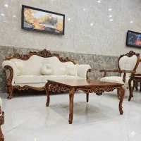 مبل کلاسیک سلطنتی چوب راش تعداد محدود Afsuoon|مبلمان خانگی و میز عسلی|ارومیه, |دیوار
