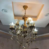 لوستر تمام برنز آنتیک  ۸ شاخه