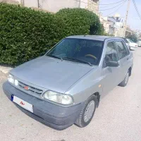 پراید مدل 89 نقره ای