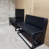 مبل کم جا تمام فلزی ۲نفره|کافیشاپ و رستوران|تهران, دانشگاه شریف|دیوار