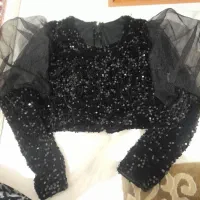 بلوزمجلسی پولک دار