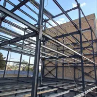 جوشکاری اسکلت فلزی تیر ورق تیر اهن سازه نگهبان