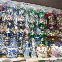 چراغ های نقاشی شده