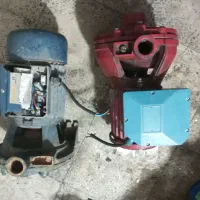 دو عدد پمپ اب یکی ایتالیای و یکی هم چینی دو اسب