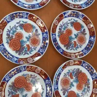 ۱۲ پیش دستی شیرینی خوری ژاپنی قدیمی نو