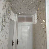 پرده‌ کریستالی|پرده، رانر، رومیزی|محمدیه-قزوین, |دیوار