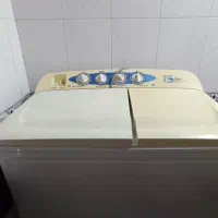 لباسشویی دوقلو برند دوو ساخت کره با حجم ۱۰ کیلویی