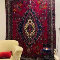 قالی دستباف قدیمی|فرش|کرمان, |دیوار