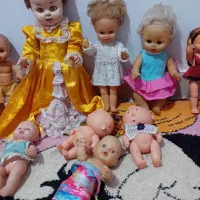 تعدادی عروسک دخترانه