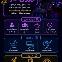 نیروی خانم کافه گیم