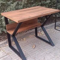 میز تحریر چوب و فلز|میز تحریر و کامپیوتر|کرج, گلستان|دیوار