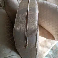 مبل 9نفره استیل چوب راش پارچه نانوبا پرده|مبلمان خانگی و میز عسلی|رویان, |دیوار