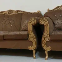 مبلمان سلطنتی راحتی در حد نو|مبلمان خانگی و میز عسلی|ایلام, |دیوار