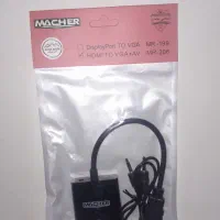 کابل vga و hdmi و کابل برق لپ تاپ کابل لن پچ کورد