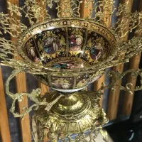 کنارسالنی تمام برنجی بدون یک گرم آلیاژ سایز بزرگ|صنایع دستی و سایر لوازم تزئینی|مشهد, الهیه|دیوار