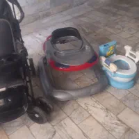 کالسکه دوقلو درحد نو|کالسکه و لوازم جانبی|محمدشهر, محمدشهر|دیوار