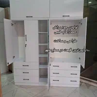 کمد چهارتیکه شش کشو۱۸۰ در ۲۳۰ کد 66|جاکفشی، کمد، دراور|همدان, |دیوار