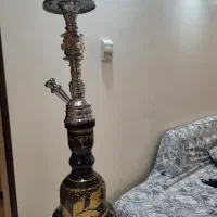 فروش قلیان تنه برنجی در حد نو