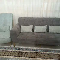 فروش مبل 9نفره ب همراه میز عسلی