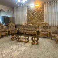 مبل ۹ نفره سلطنتی در حد نو|مبلمان خانگی و میز عسلی|شیراز, شهرک گلدشت حافظ‎|دیوار