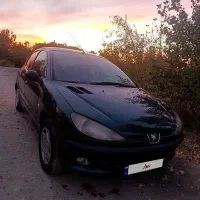 206 مدل 80 مونتاژ فرانسه|خودرو سواری و وانت|مشکین‌دشت, |دیوار