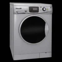 لباسشویی7کیلویی سفیدوسیلورآبسال WRE7412 اتوماتیک