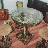 میز نهار خوری جنگلی تمیز