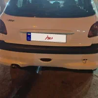 ۲۰۶مدل ۸۱سفیدتیپ2|خودرو سواری و وانت|رشت, آتشگاه|دیوار