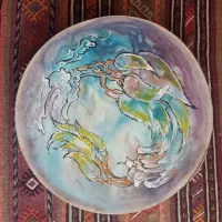 دف نگارگری شده