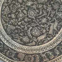 سینی وساعت قلم کاری|صنایع دستی و سایر لوازم تزئینی|شیراز, نیستان|دیوار