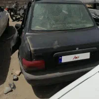 پراید مدل ۸۵ تصادفی