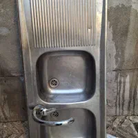 سینک دوقلو استیل