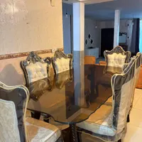 میز نهار خوری سلطنتی کاور دار