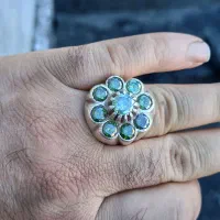 انگشتر جواهری کلکسیونی موزانایت