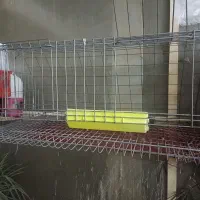 قفس مرغ تخم گذار شیب دار با تخم گیر