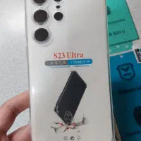 گلس و گارد ژله ای S23 Ultra|لوازم جانبی موبایل و تبلت|لاهیجان, شیشه گران|دیوار