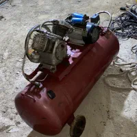 پمپ باد ۲۰۰ لیتری تک فاز|ابزارآلات|پاکدشت, حصار امیر|دیوار