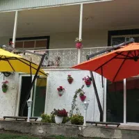 چتر برای کافه رستوران باغ باغچه ویلا روفگاردن حیاط