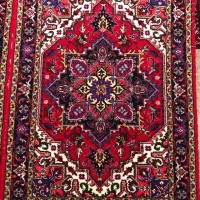 فروش فرش دست بافت نو طرح تاجری