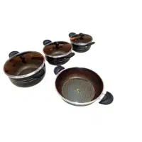 سرویس قابلمه و تابه لانه زنبوری 7 پارچه هلنا