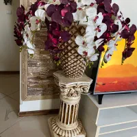 گل و گلدان با پایه