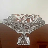 گلدان بلند وظروف کریستال فرانسه