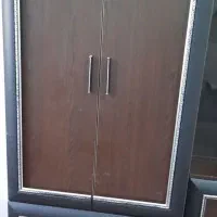 ست سرویس خواب با کمد و جاکفشی|تخت و سرویس خواب|شیراز, گل سرخ|دیوار